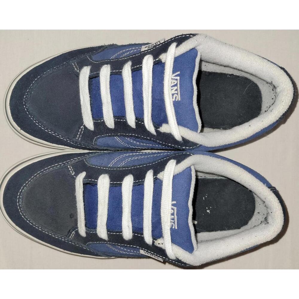 VANS men's size 6 blue and black shoes